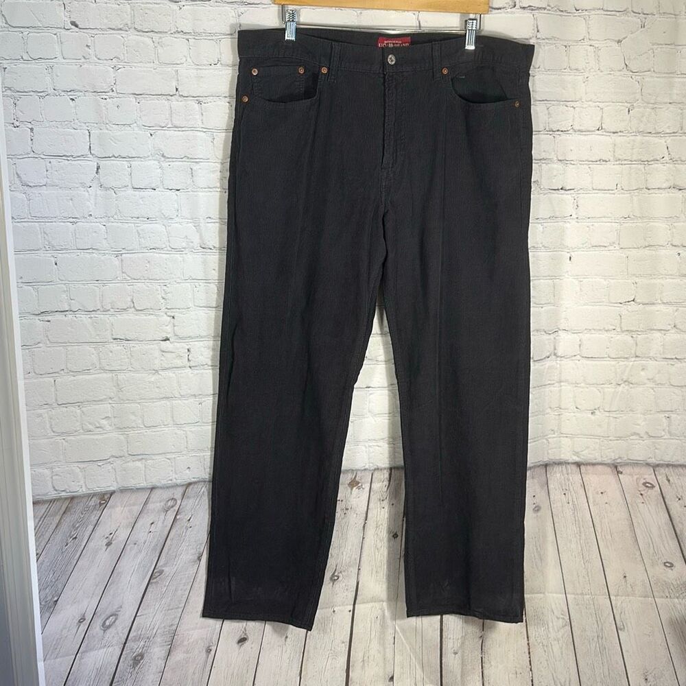 Lucky Brand Jeans Mens 40 Brown Corduroy 361 Vintage‎ Straight W40 L30